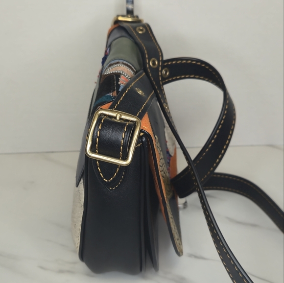 Coach Patchwork Saddle Bag Coach 1941 SD-20115 RARE LIMITED EDITION - Picture 5 of 13